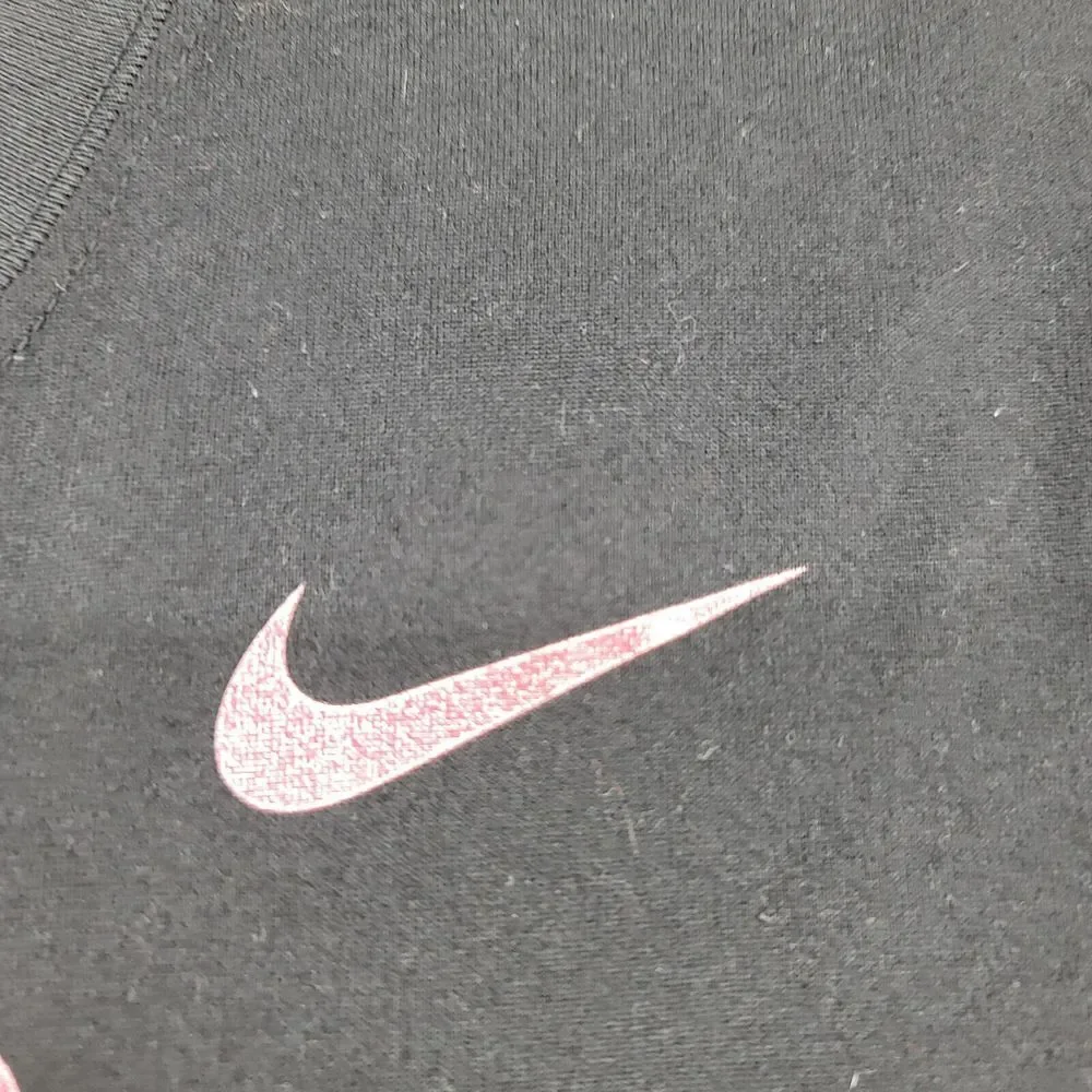 Nike Shirt Womens Medium Black‎ Florida State Football NCAA Logo Dri-Fit Swoosh